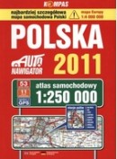 Polska 2011. Atlas samochodowy 1:250 000