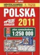 Polska 2011. Atlas samochodowy 1:250 000