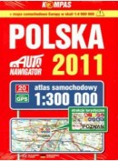 Polska 2011. Atlas samochodowy 1:300 000